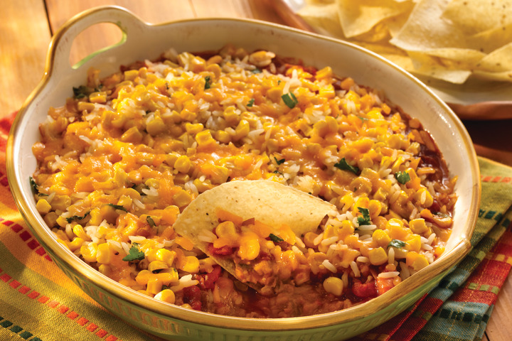 Roasted Corn and Pinto Bean Dip